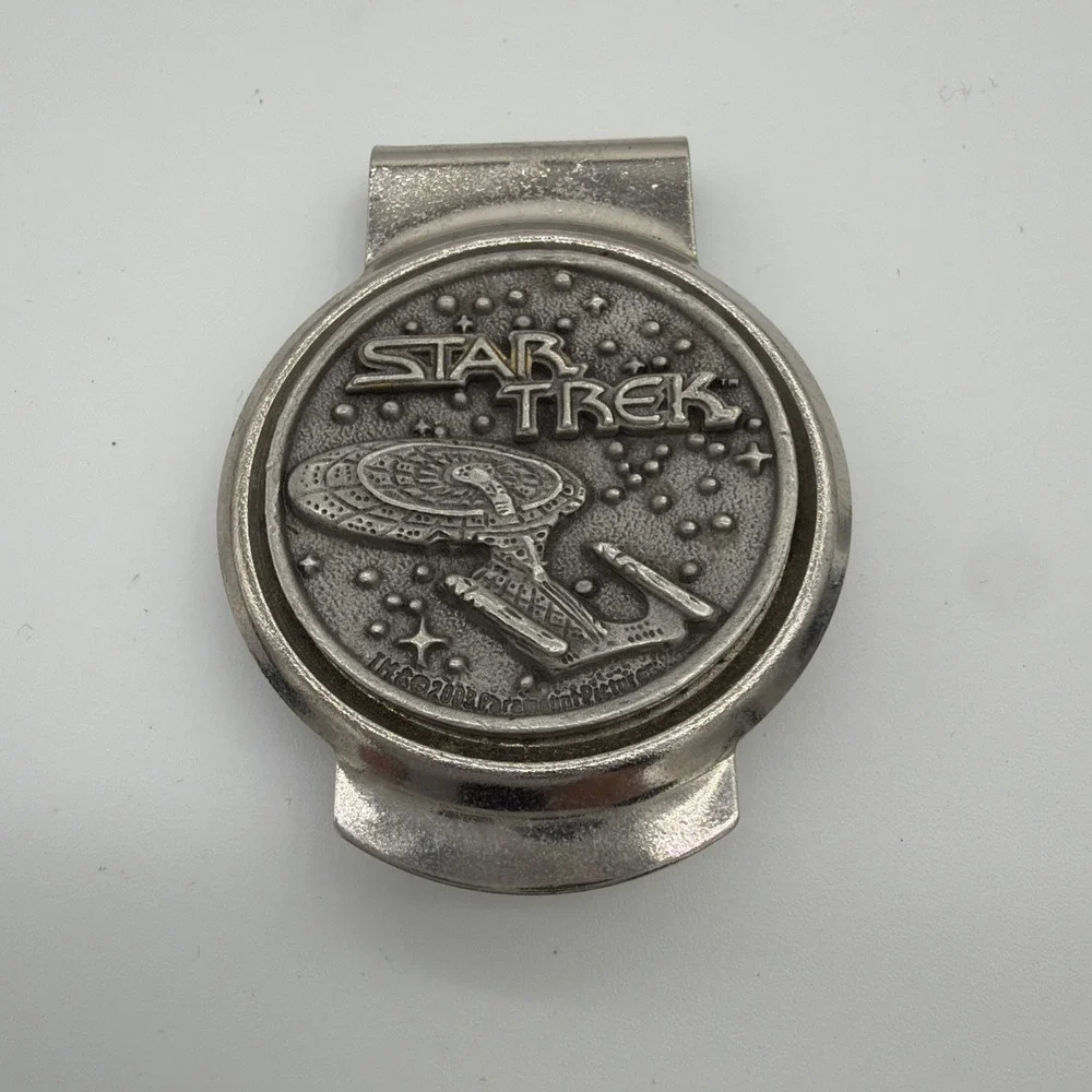 Vintage Star Trek Money Clip USS Enterprise-2003 Paramount Pictures